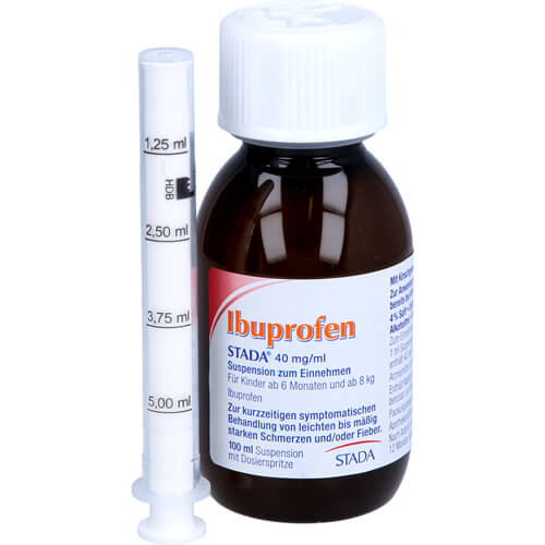 IBUPROFEN STADA 40 mg/ml Suspension zum Einnehmen IBUPROFEN STADA 40 mg/ml Suspension zum Einnehmen