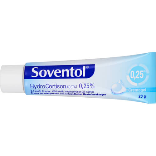 SOVENTOL Hydrocortisonacetat 0,25% Creme SOVENTOL Hydrocortisonacetat 0,25% Creme