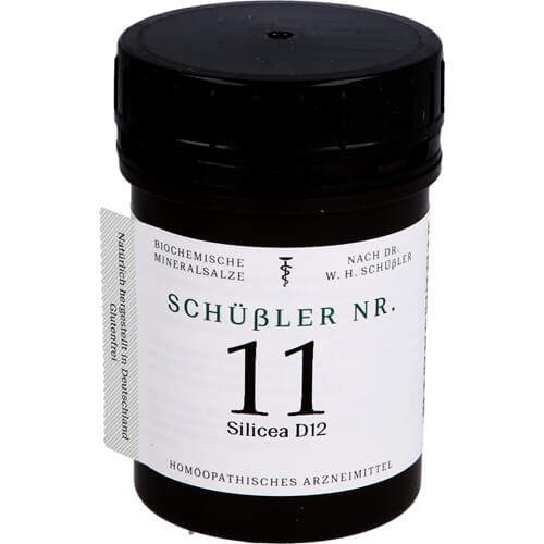 SCHÜSSLER NR.11 Silicea D 12 Tabletten SCHÜSSLER NR.11 Silicea D 12 Tabletten
