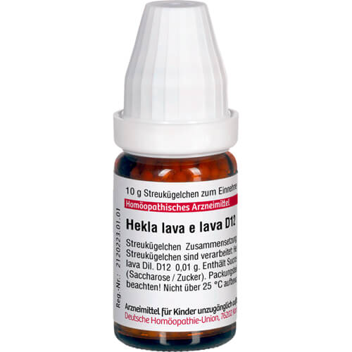HEKLA lava e lava D 12 Globuli HEKLA lava e lava D 12 Globuli