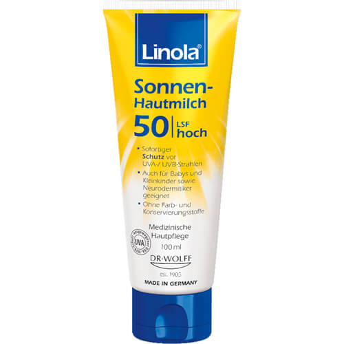LINOLA Sonnen-Hautmilch LSF 50 LINOLA Sonnen-Hautmilch LSF 50