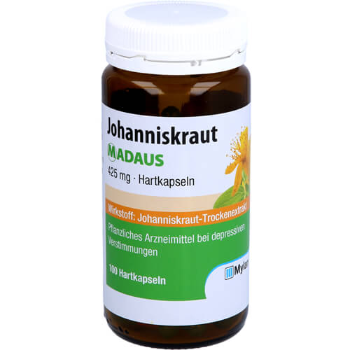 JOHANNISKRAUT MADAUS 425 mg Hartkapseln JOHANNISKRAUT MADAUS 425 mg Hartkapseln