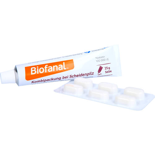 BIOFANAL Kombipackung b.Scheidenpilz Vagtab.+Salbe BIOFANAL Kombipackung b.Scheidenpilz Vagtab.+Salbe