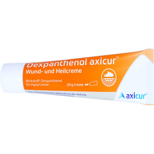 DEXPANTHENOL axicur Wund- und Heilcreme 50 mg/g DEXPANTHENOL axicur Wund- und Heilcreme 50 mg/g