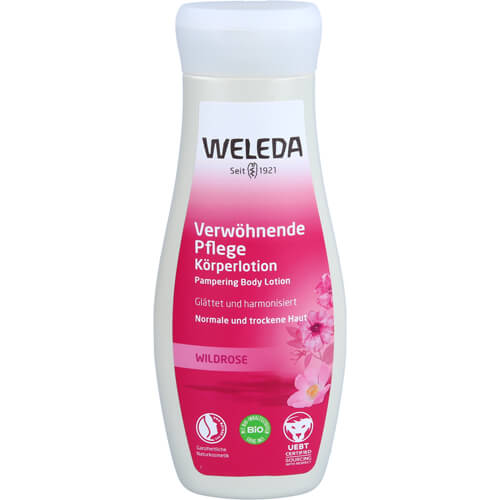 WELEDA Wildrose verwöhnende Pflege Körperlotion WELEDA Wildrose verwöhnende Pflege Körperlotion