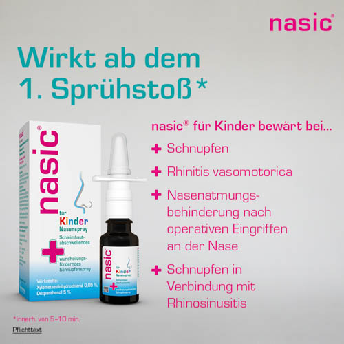 NASIC für Kinder Nasenspray NASIC für Kinder Nasenspray