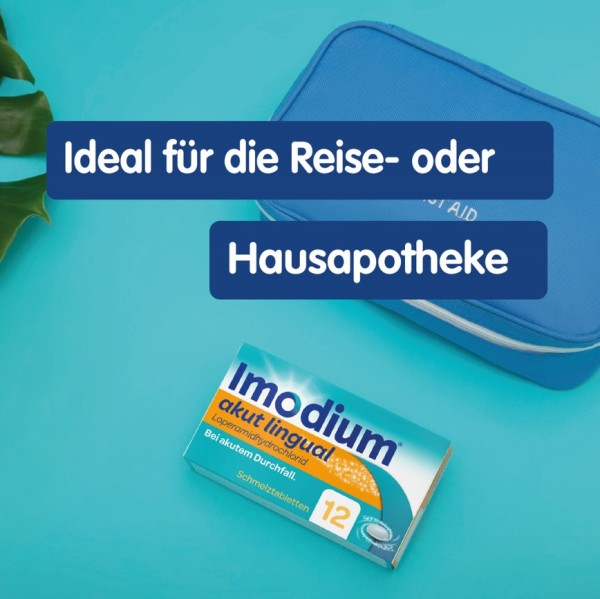 IMODIUM akut lingual Schmelztabletten IMODIUM akut lingual Schmelztabletten