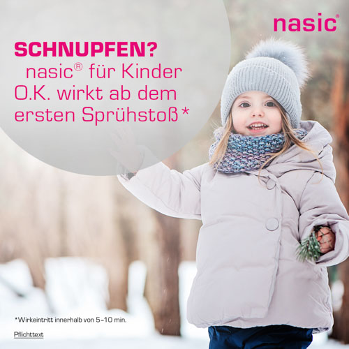 NASIC für Kinder o.K. Nasenspray NASIC für Kinder o.K. Nasenspray