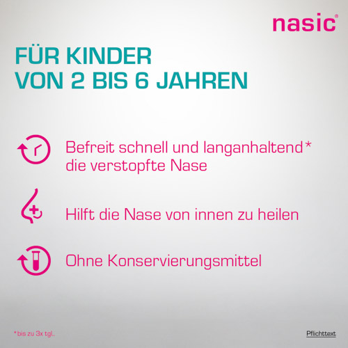 NASIC für Kinder o.K. Nasenspray NASIC für Kinder o.K. Nasenspray