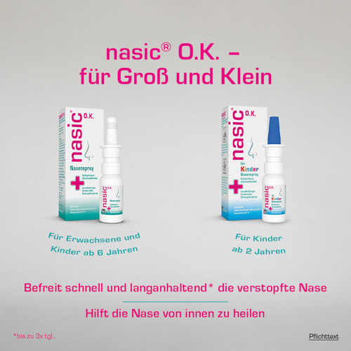 NASIC für Kinder o.K. Nasenspray NASIC für Kinder o.K. Nasenspray