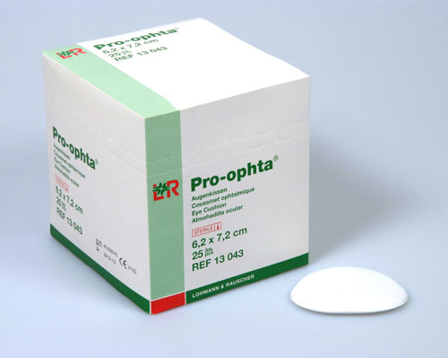 PRO-OPHTA Kissen 6,2x7,2 cm steril PRO-OPHTA Kissen 6,2x7,2 cm steril