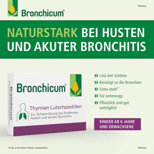 BRONCHICUM Thymian Lutschpastillen BRONCHICUM Thymian Lutschpastillen