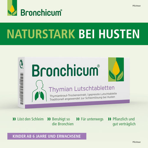 BRONCHICUM Thymian Lutschtabletten BRONCHICUM Thymian Lutschtabletten