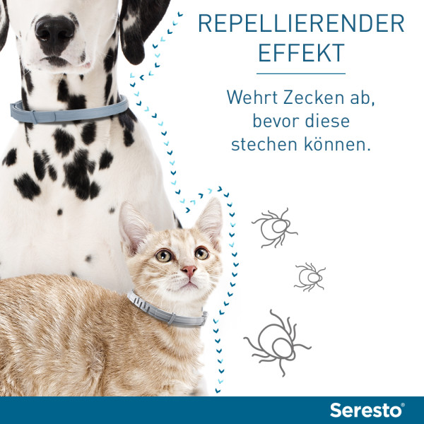 SERESTO 4,50g + 2,03g Halsband für Hunde ab 8kg SERESTO 4,50g + 2,03g Halsband für Hunde ab 8kg
