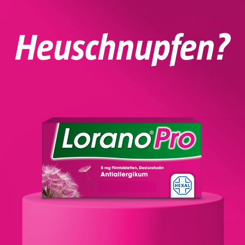Lorano®Pro 5 mg Allergietabletten Lorano®Pro 5 mg Allergietabletten