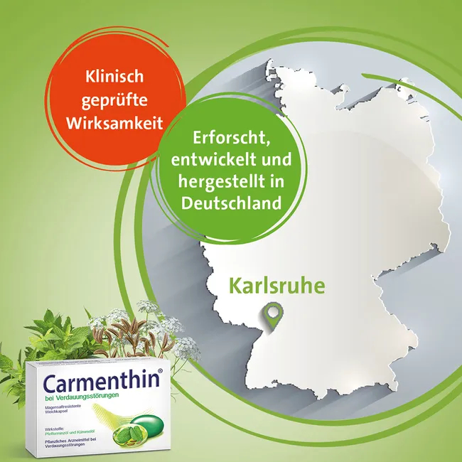 Carmenthin® bei Verdauungsstörungen Carmenthin® bei Verdauungsstörungen
