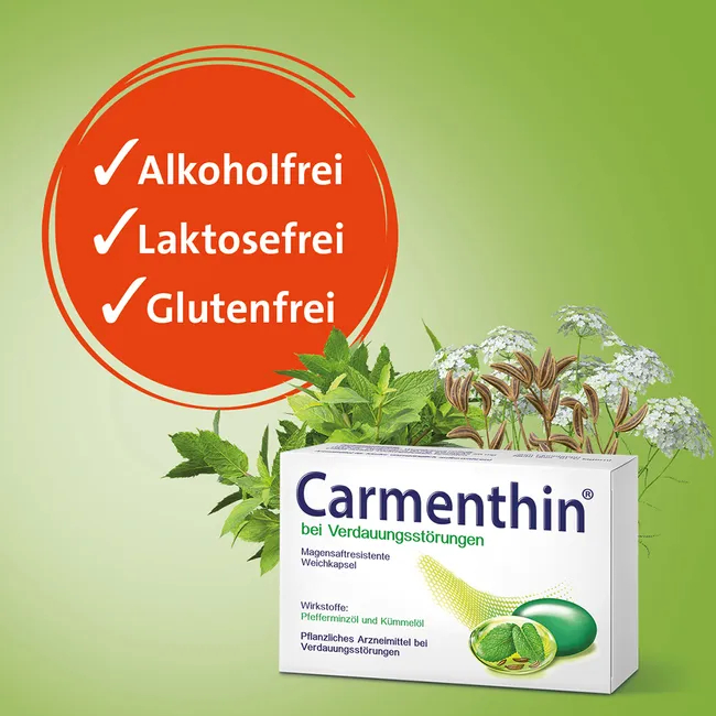 Carmenthin® bei Verdauungsstörungen Carmenthin® bei Verdauungsstörungen