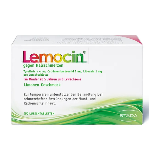 LEMOCIN gegen Halsschmerzen Lutschtabletten LEMOCIN gegen Halsschmerzen Lutschtabletten