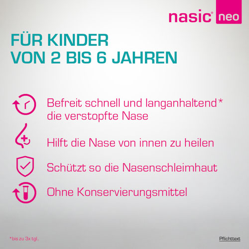 NASIC neo für Kinder Nasenspray NASIC neo für Kinder Nasenspray