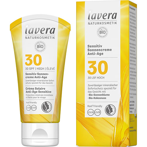 LAVERA sensitiv Sonnencreme anti-age LSF 30 LAVERA sensitiv Sonnencreme anti-age LSF 30