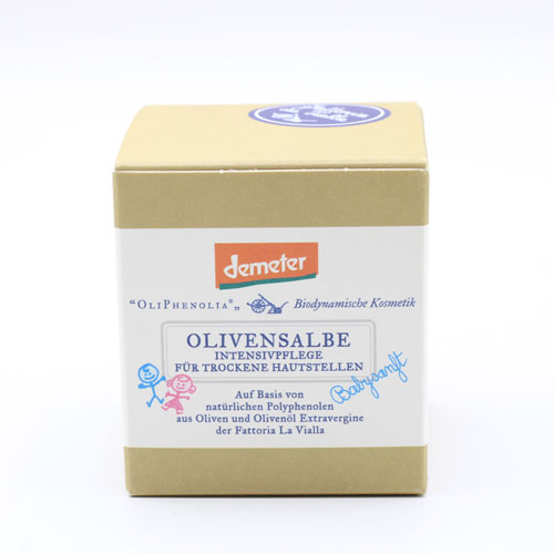 OLIVENSALBE OliPhenolia biodynamische Kosmetik OLIVENSALBE OliPhenolia biodynamische Kosmetik