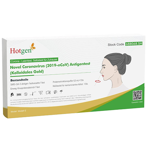 NOVEL Hotgen Coronavirus 2019-nCoV Antigen Test Nas./Ra. NOVEL Hotgen Coronavirus 2019-nCoV Antigen Test Nas./Ra.