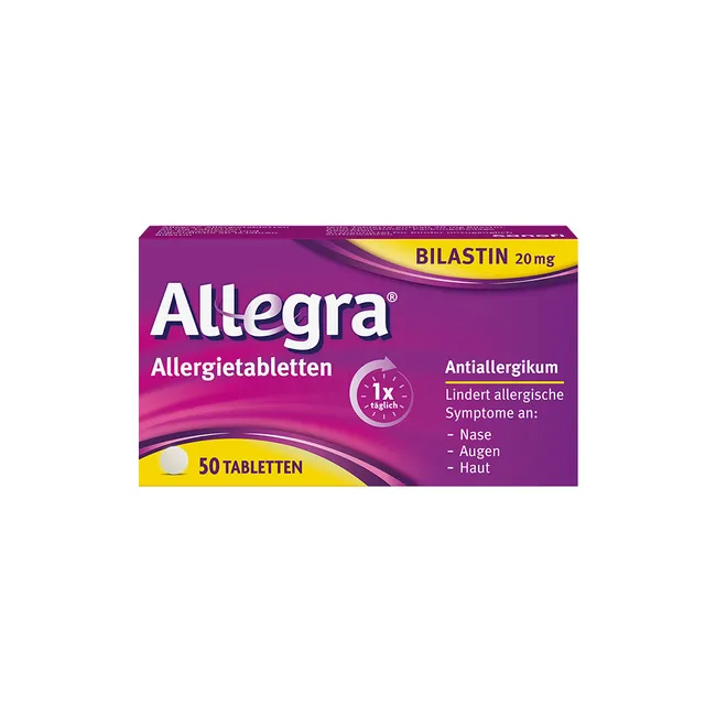 ALLEGRA Allergietabletten 20 mg Tabletten ALLEGRA Allergietabletten 20 mg Tabletten