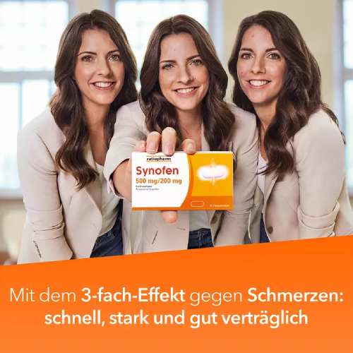 SYNOFEN 500 mg/200 mg Filmtabletten SYNOFEN 500 mg/200 mg Filmtabletten