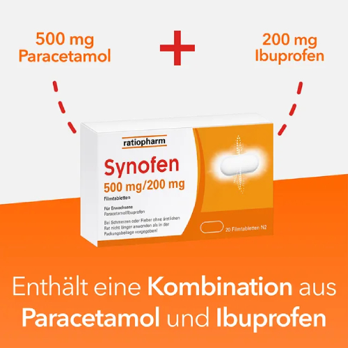 SYNOFEN 500 mg/200 mg Filmtabletten SYNOFEN 500 mg/200 mg Filmtabletten