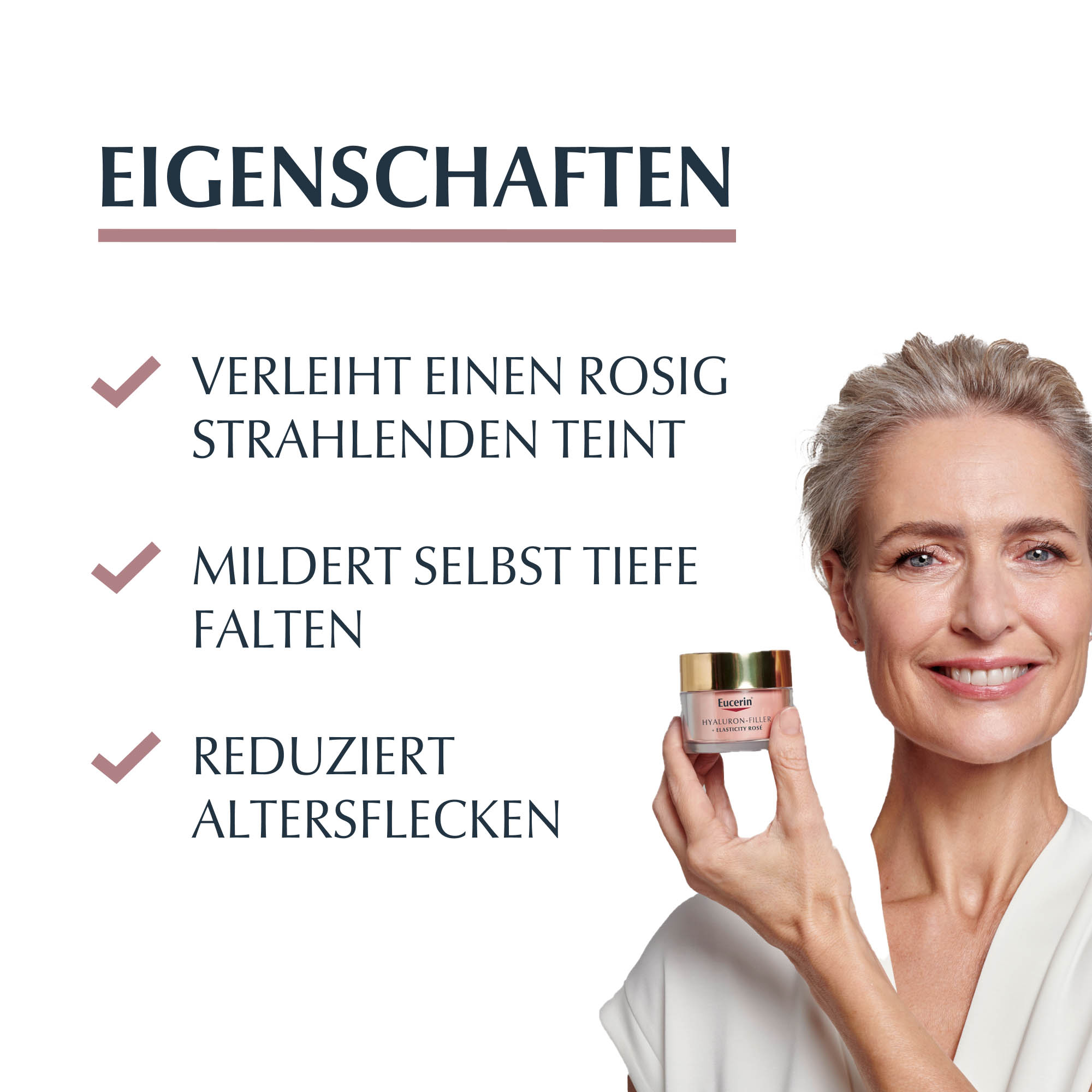 EUCERIN Anti-Age Hyaluron-Filler+Elast.Rose LSF 30 EUCERIN Anti-Age Hyaluron-Filler+Elast.Rose LSF 30