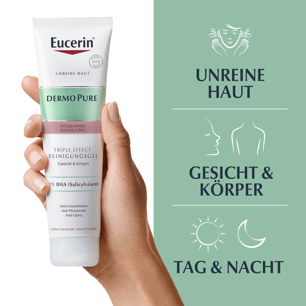 EUCERIN DermoPure Triple Effect Reinigungsgel EUCERIN DermoPure Triple Effect Reinigungsgel