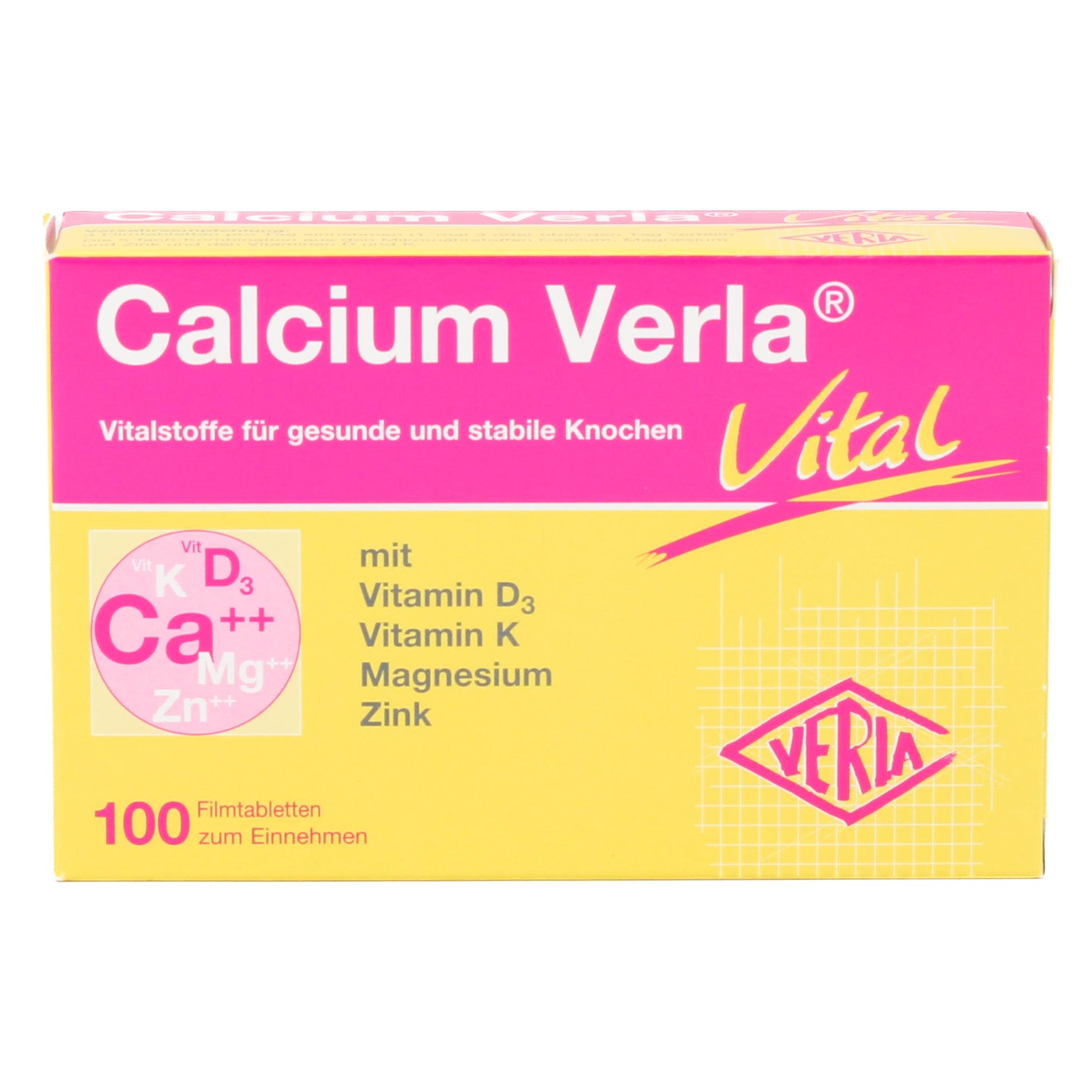 CALCIUM VERLA Vital Filmtabletten CALCIUM VERLA Vital Filmtabletten