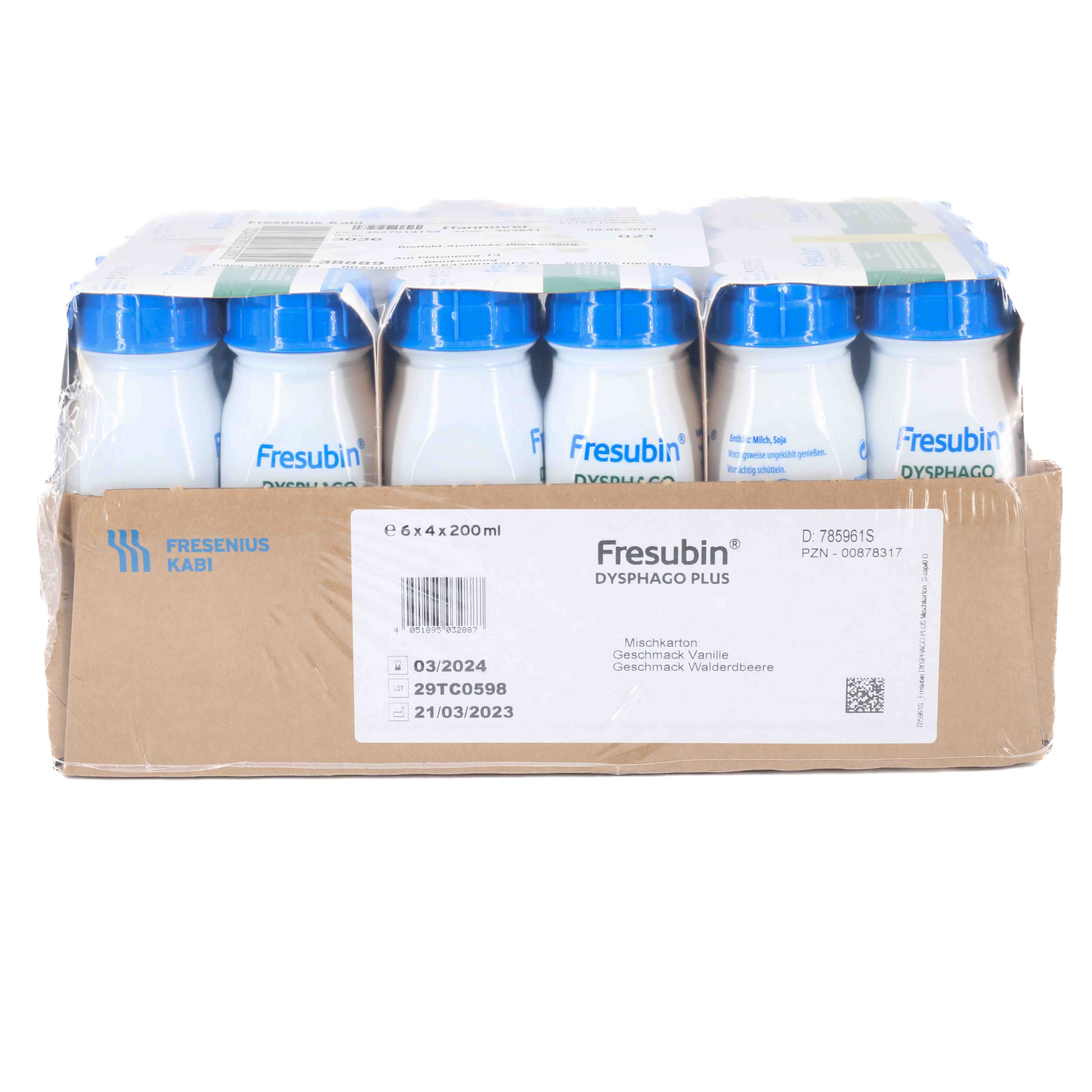 FRESUBIN dysphago plus Mischkarton FRESUBIN dysphago plus Mischkarton