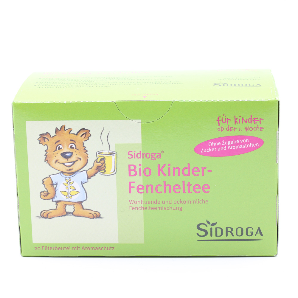 SIDROGA Bio Kinder-Fencheltee Filterbeutel SIDROGA Bio Kinder-Fencheltee Filterbeutel