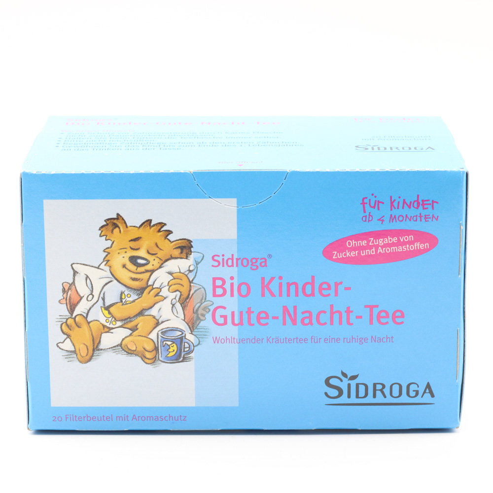 SIDROGA Bio Kinder-Gute-Nacht-Tee Filterbeutel SIDROGA Bio Kinder-Gute-Nacht-Tee Filterbeutel