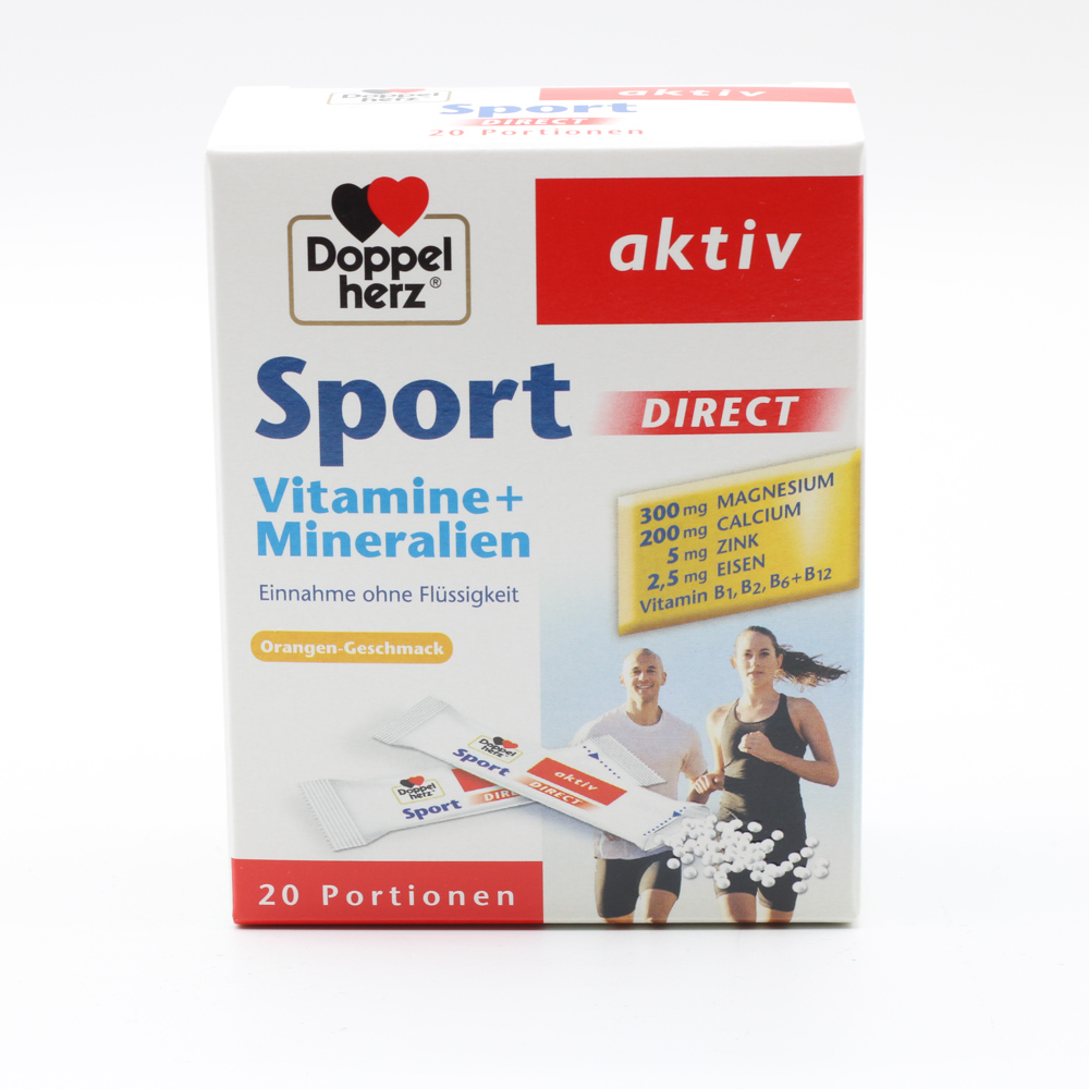 DOPPELHERZ Sport DIRECT Vitamine+Mineralien DOPPELHERZ Sport DIRECT Vitamine+Mineralien