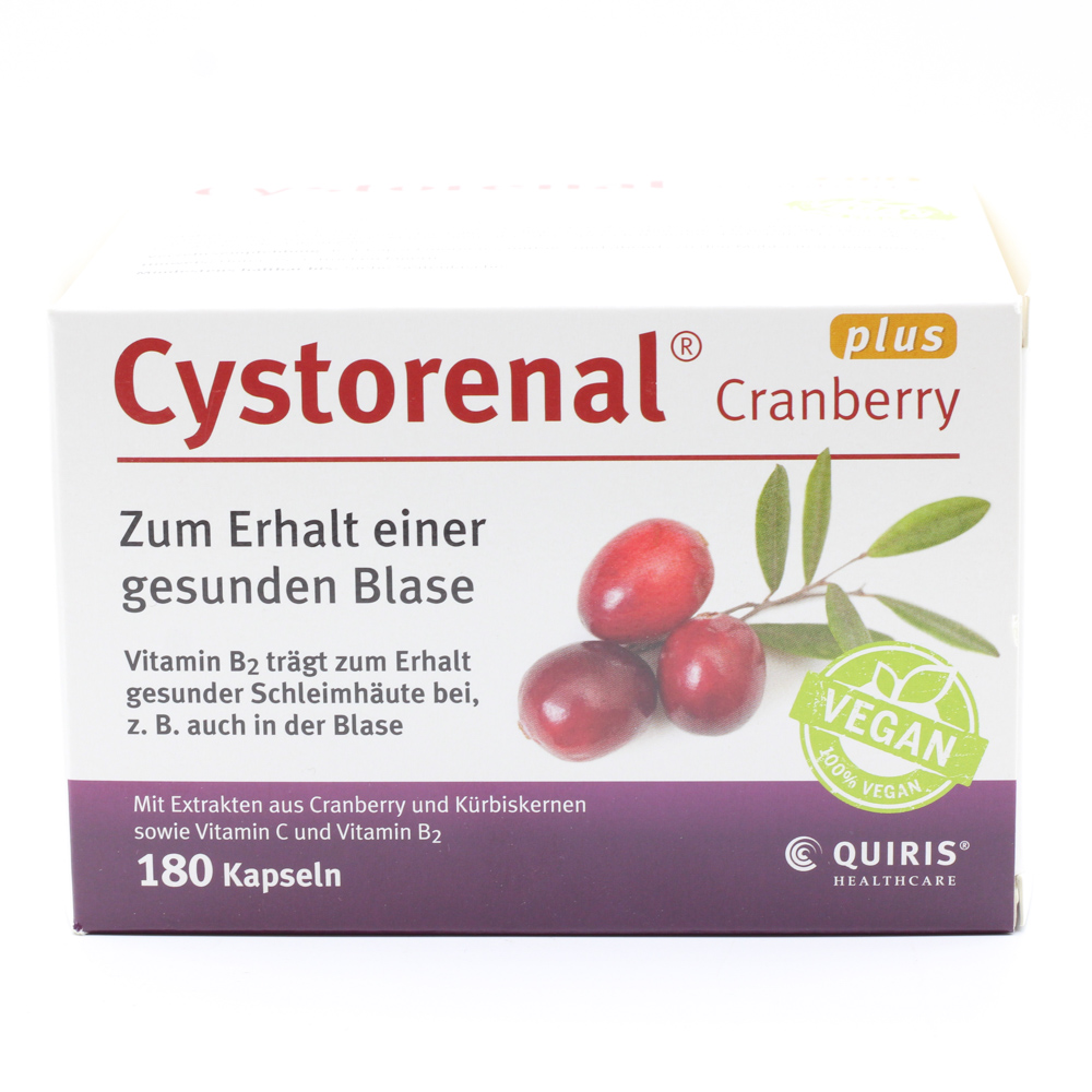 CYSTORENAL Cranberry plus Kapseln CYSTORENAL Cranberry plus Kapseln