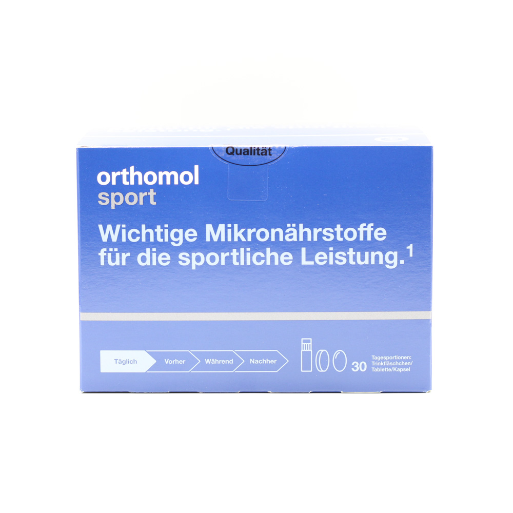 ORTHOMOL Sport Trinkfläschchen/Tabl./Kaps.Kombip. ORTHOMOL Sport Trinkfläschchen/Tabl./Kaps.Kombip.