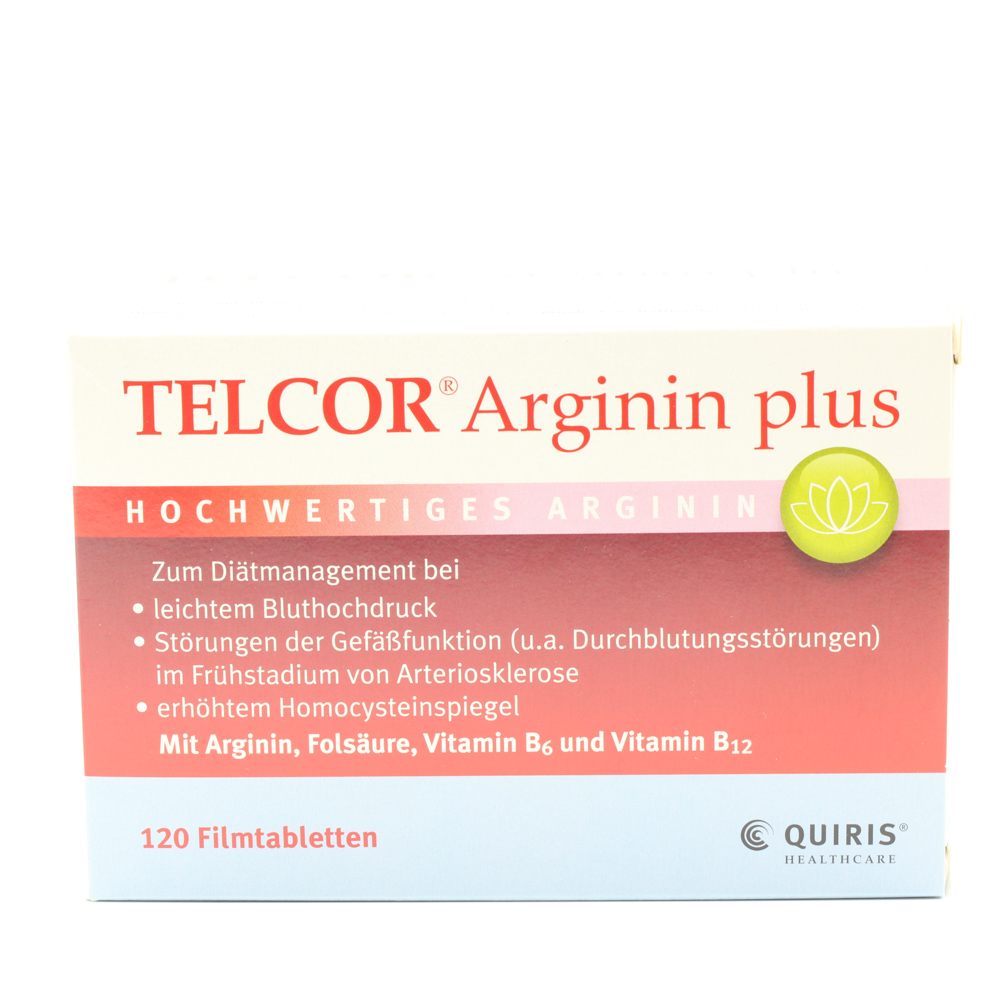 TELCOR Arginin plus Filmtabletten TELCOR Arginin plus Filmtabletten