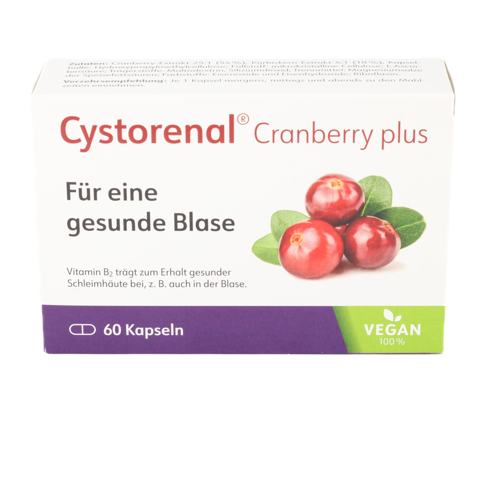 CYSTORENAL Cranberry plus Kapseln CYSTORENAL Cranberry plus Kapseln