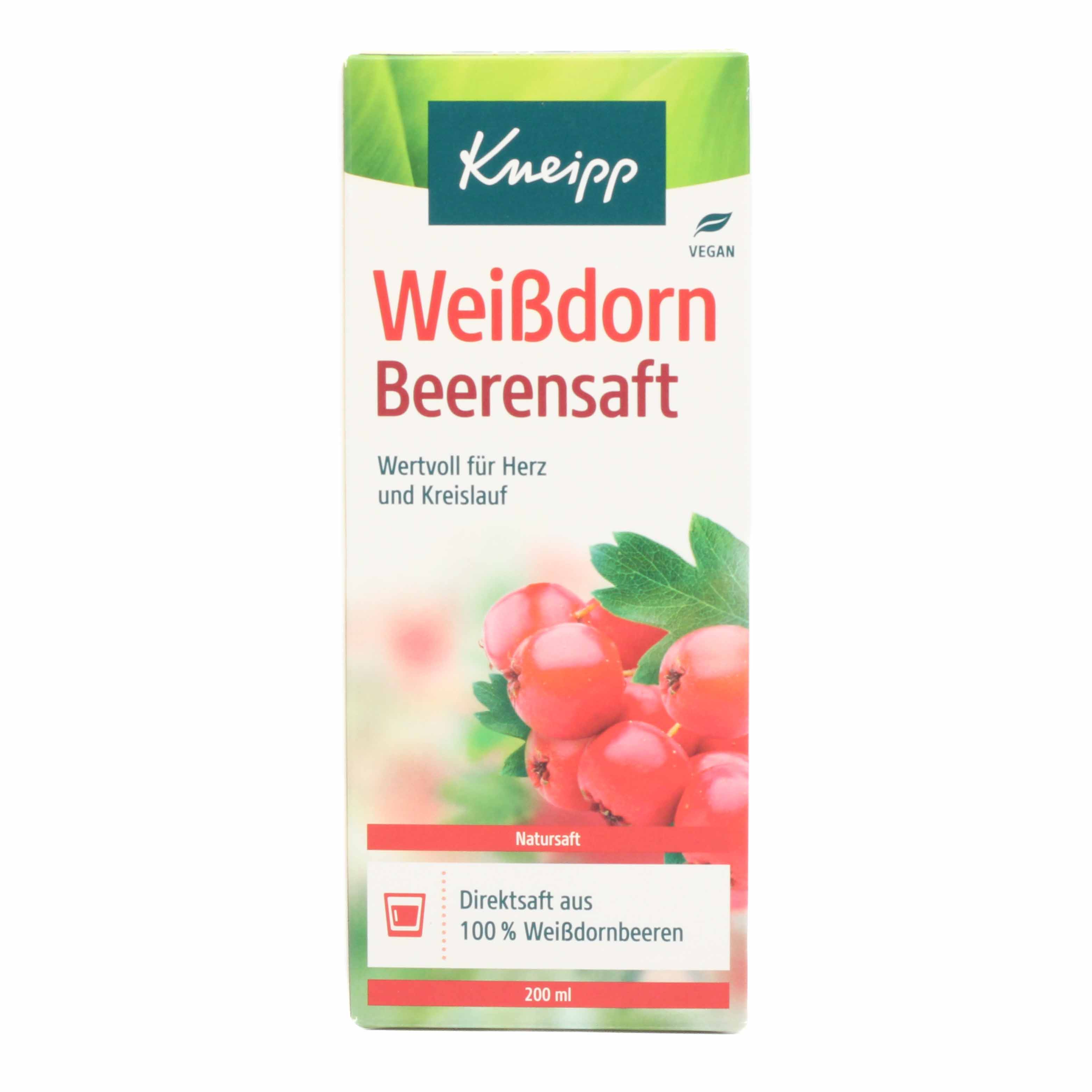 KNEIPP Weißdorn BEERENSAFT KNEIPP Weißdorn BEERENSAFT
