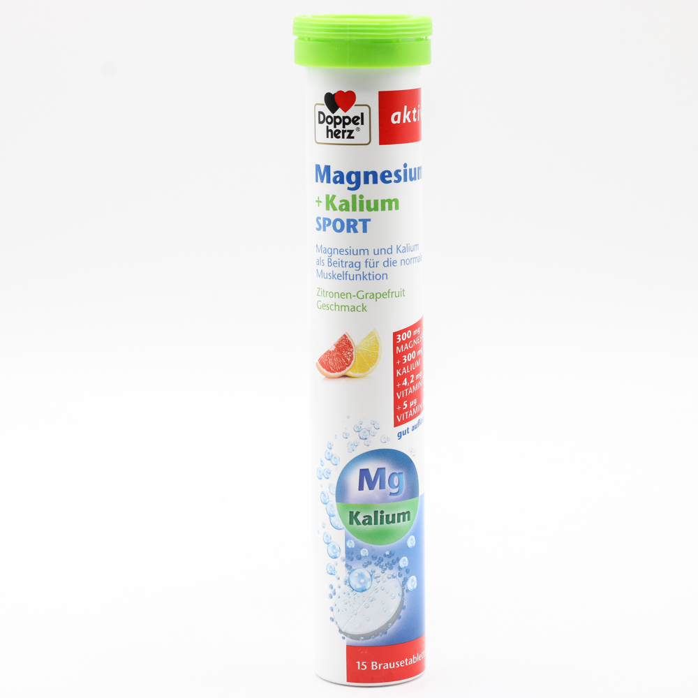 DOPPELHERZ Magnesium+Kalium Sport Brausetabletten DOPPELHERZ Magnesium+Kalium Sport Brausetabletten