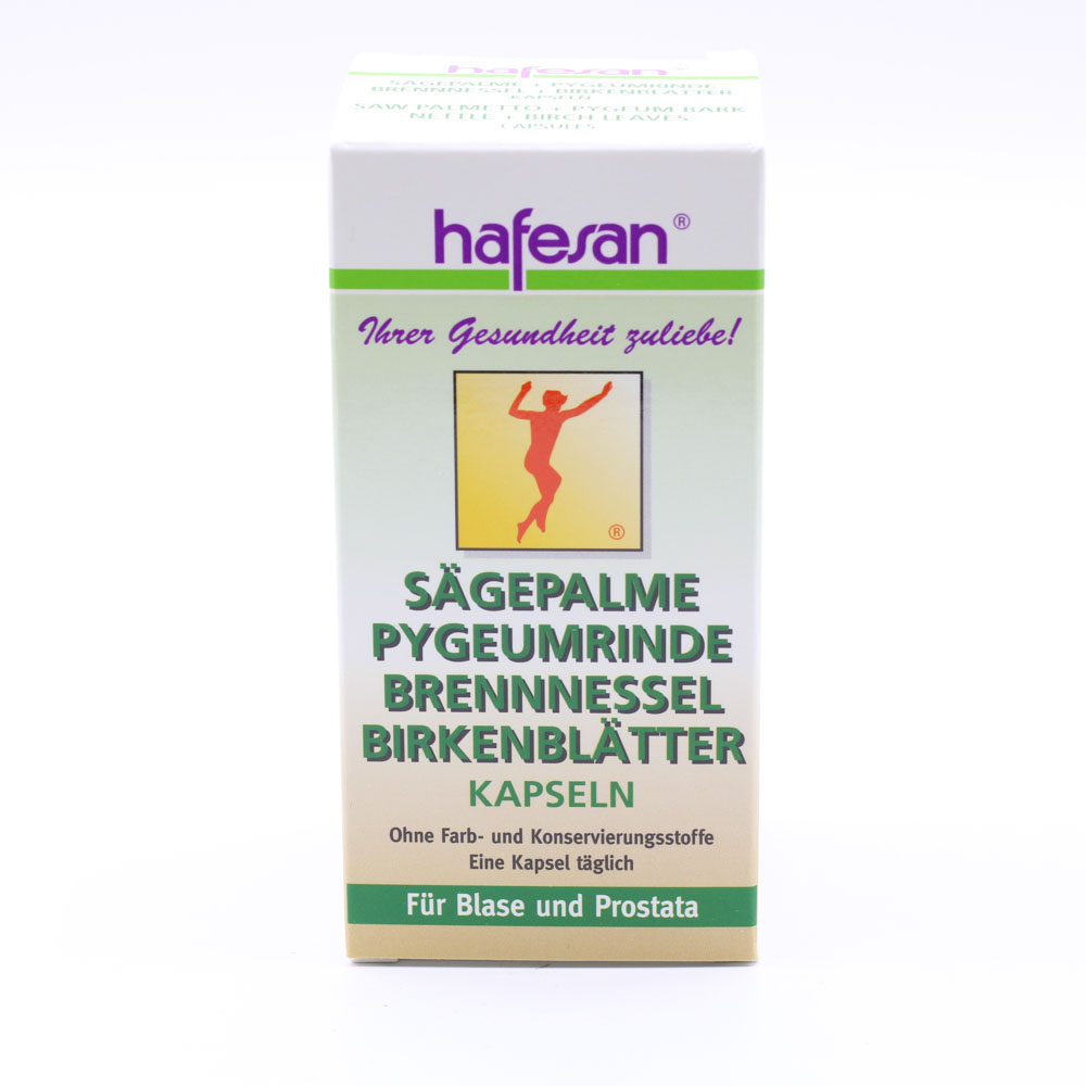 HAFESAN Sägepalme Pygeumrinde Brennessel Birkenbl. HAFESAN Sägepalme Pygeumrinde Brennessel Birkenbl.