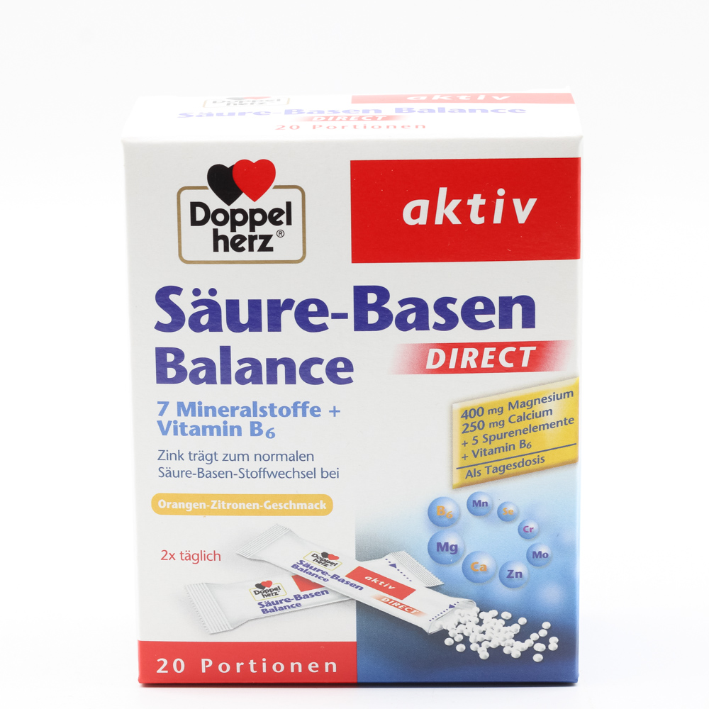 DOPPELHERZ Säure-Basen Balance DIRECT Pellets DOPPELHERZ Säure-Basen Balance DIRECT Pellets