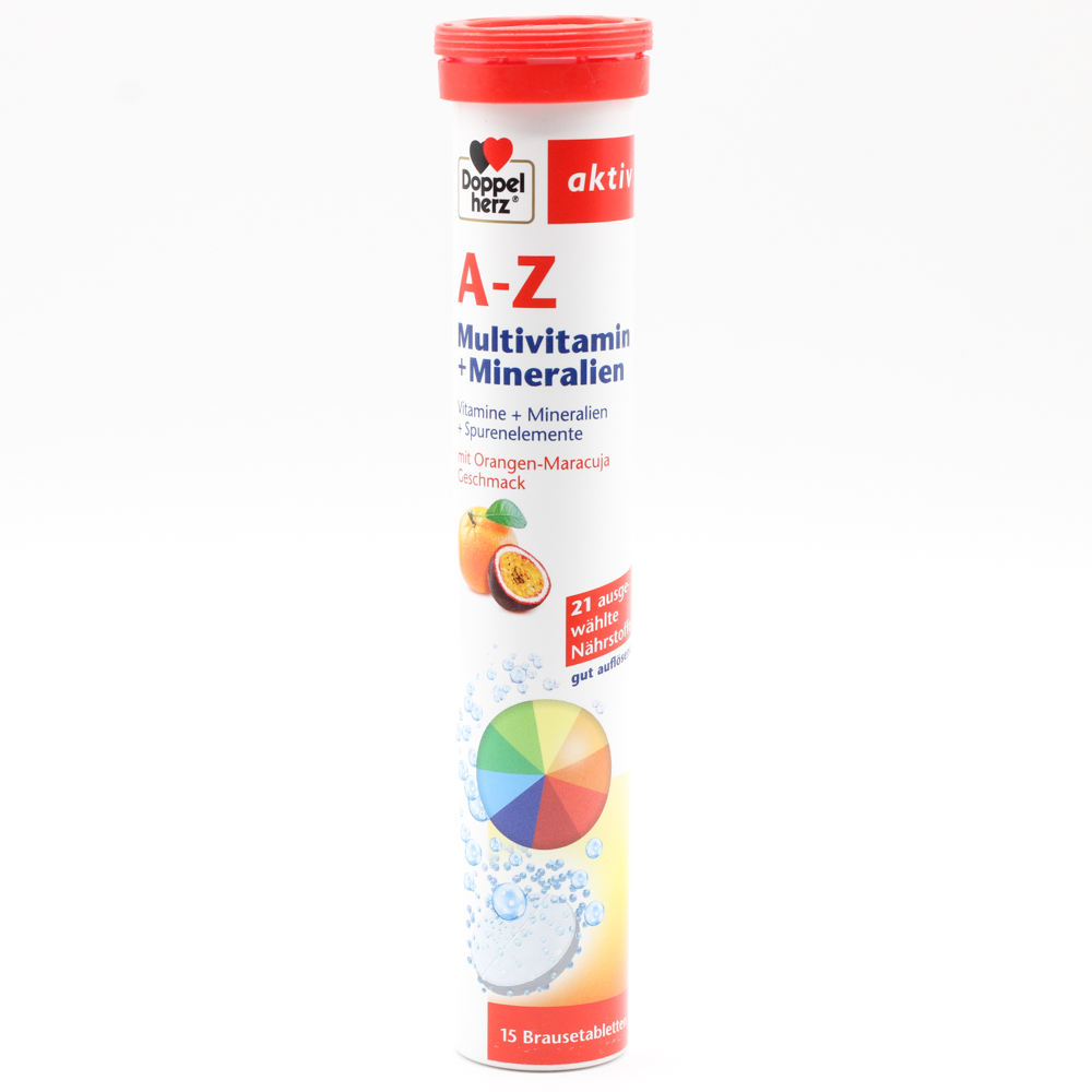 DOPPELHERZ A-Z Multivitamin+Mineralien Brausetabl. DOPPELHERZ A-Z Multivitamin+Mineralien Brausetabl.