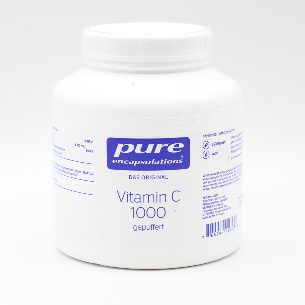 PURE ENCAPSULATIONS Vitamin C 1000 gepuffert Kaps. PURE ENCAPSULATIONS Vitamin C 1000 gepuffert Kaps.