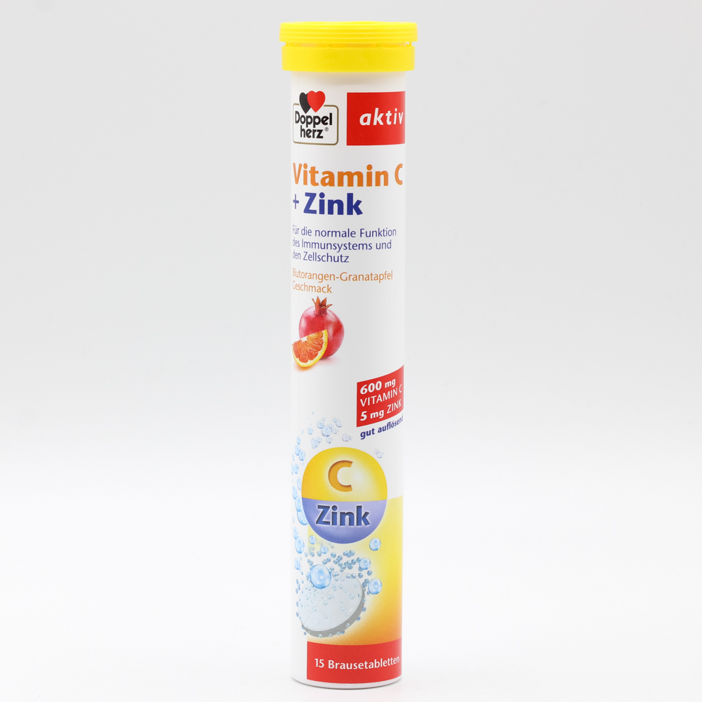 DOPPELHERZ Vitamin C+Zink Brausetabletten DOPPELHERZ Vitamin C+Zink Brausetabletten