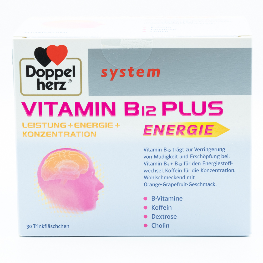 DOPPELHERZ Vitamin B12 Plus system Trinkampullen DOPPELHERZ Vitamin B12 Plus system Trinkampullen