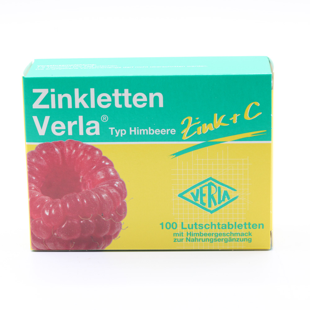 ZINKLETTEN Verla Himbeere Lutschtabletten ZINKLETTEN Verla Himbeere Lutschtabletten