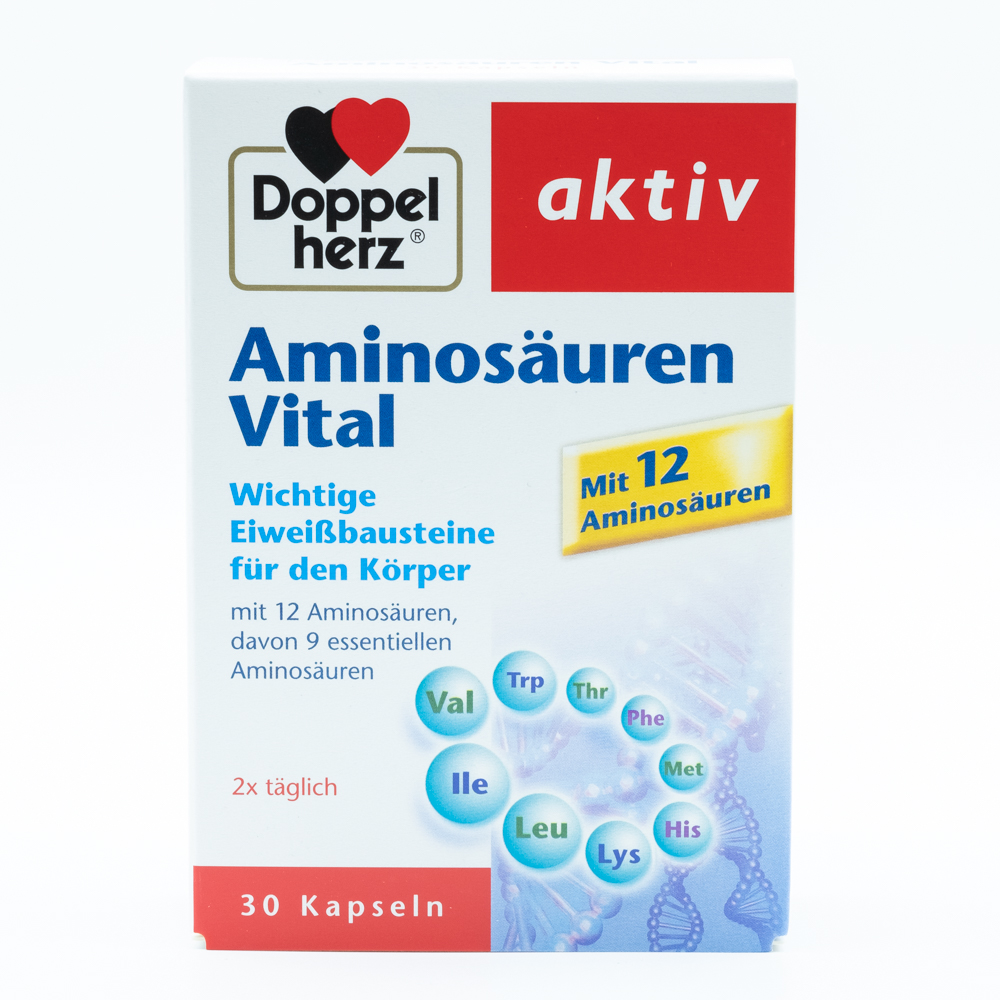 DOPPELHERZ Aminosäuren Vital Kapseln DOPPELHERZ Aminosäuren Vital Kapseln